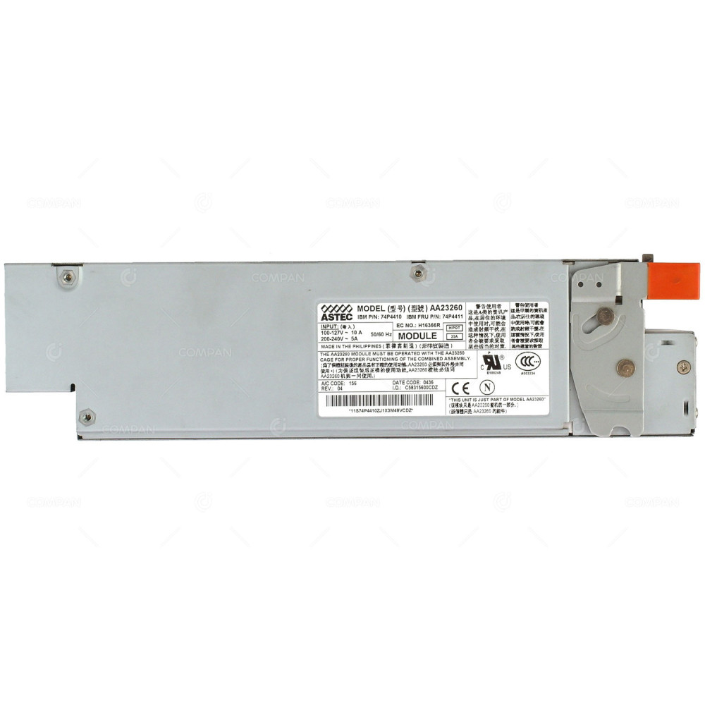 74P4411 IBM 625W POWER SUPPLY FOR IBM X346